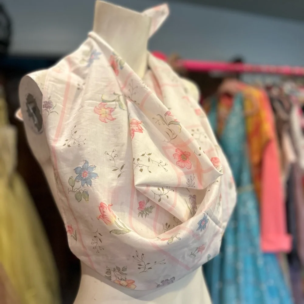 Laura Ashley Floral Scarf